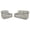 Grey - 2-Piece, variant on Brickston 2-piece Triple Power Reclining Sofa Set Grey