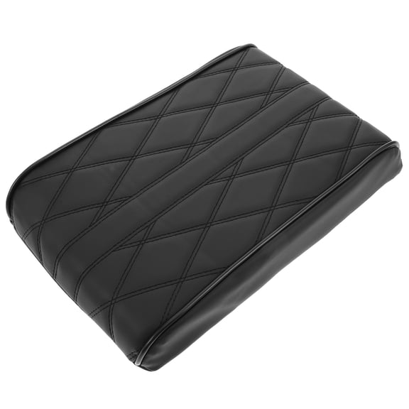 Mobestech Black Memory Foam Armrest Cushion for Car Center Console - Easy Install Protective Pad for Vehicle Comfort