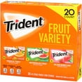thumbnail image 3 of TRIDENT Sugar-Free Gum Fruit Variety, 14 Pieces, 20 Count, 3 of 9
