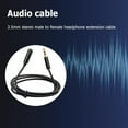 thumbnail image 5 of Yucurem 3.5mm Port Audio Extension Cord Jack Male To Female Headphone Cable (1.8m), 5 of 10