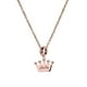 thumbnail image 4 of Charm para Pulsera LuckyLy, Dije de Corona, Acero Inoxidable y Zirconia Cúbica, Modelo Queen rosa UNITALLA, 4 of 8