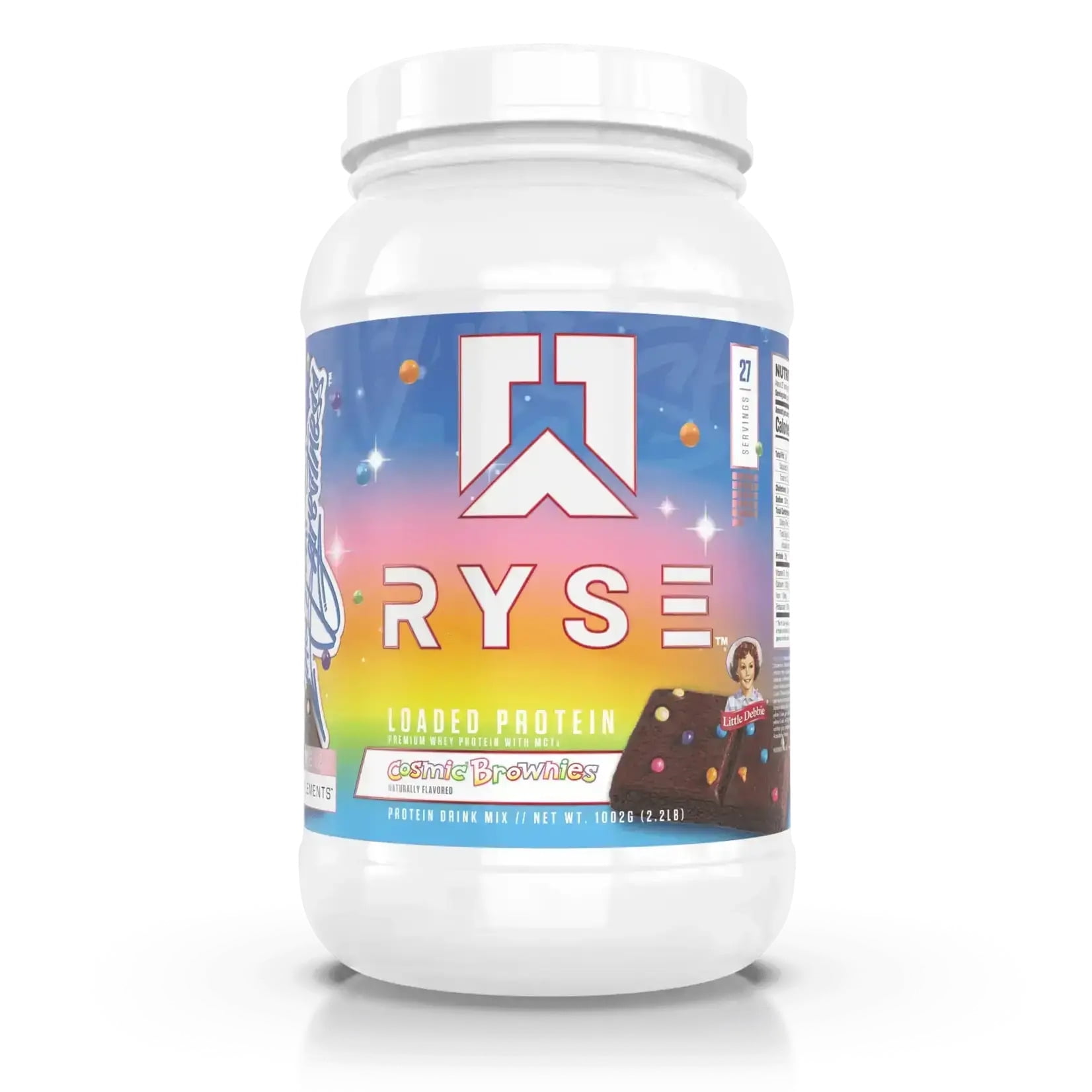 RYSE Loaded Protein Powder - Little Debbie Cosmic Brownie - 27 Servings