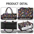 thumbnail image 4 of Large Capacity Tote Bag,Halloween Skull Pumpkin Pattern Handbag Fashion Luxury Tote Bag,15.7"x13"x 5.1" Inches,Laptop Compatible, 4 of 6
