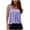 Purple, variant on GERsome Womens Crew Neck Spaghetti Strap Tank Tops Dressy Casual Camisole Blouses Sleeveless Loose Cami Trendy Tank Shirts