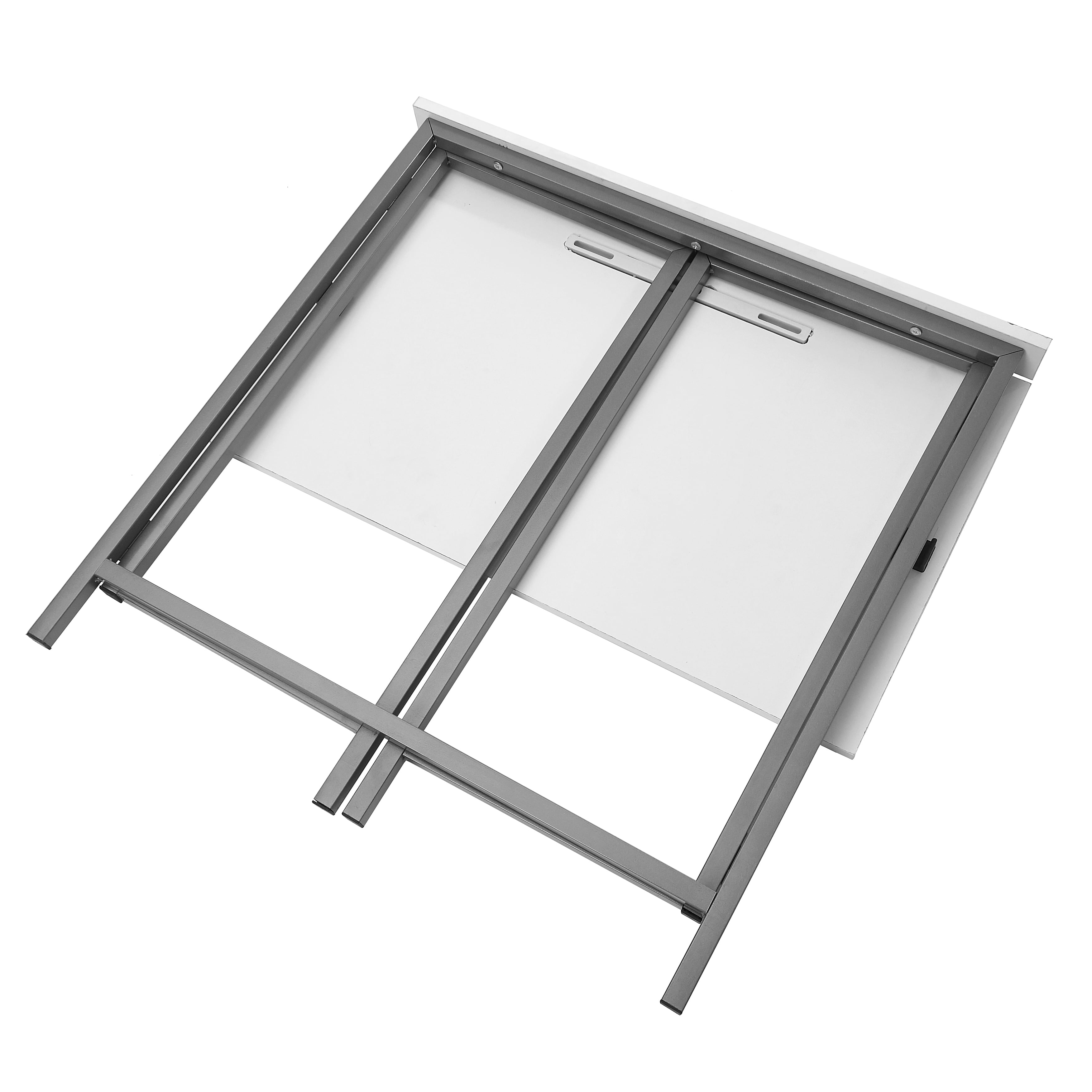Heritage Club Kids Folding Desk with Tablet Slot, White