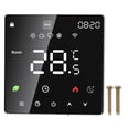 thumbnail image 2 of LCD Color Touchscreen Smart Thermostat, Programmable Electric Heating Thermostat for Home Hotel Office AC 90 to 240V, with Precise Temperature Control, 2 of 8