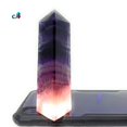 thumbnail image 3 of Varita de cristal curativo de torre de fluorita morada de primera calidad para brindar positividad y curación a precio mayorista de la India, 3 of 3