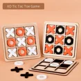thumbnail image 2 of Wooden XO Triple Board Chess For Kids Early Educational Entertainment Casual Battle Table Play Building Blocks Toys Gong Bohan unisex, 2 of 2