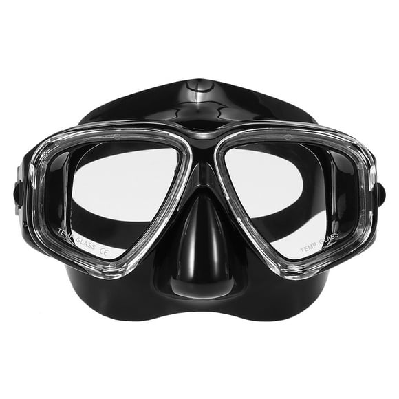 Gafas de buceo Lixada Adultos Freediving Mask Anti-fog Diving Snorkeling Scuba Natación Máscara de cristal templado Gafas para hombres Mujeres