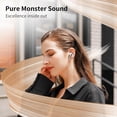thumbnail image 6 of Monster  Wireless Earbuds Bluetooth Earbuds HiFi Stereo, Wireless Earphones with 30H Playback, Type-C Charging, Clear Call, Touch Control, IPX6 Waterproof (Silver), 6 of 7