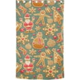 thumbnail image 2 of Blackout Curtains for Bedroom Window Curtain Panels for Apartment, 84" Christmas Pattern Curtains for Sliding Glass Door Grommet Window Curtains Privacy Protect Room Darkening Curtain, 2 of 7