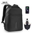 thumbnail image 2 of Mark Ryden Anti Theft Waterproof Backpack With Raincoat Black 15.6 Inch Laptop Bag, 2 of 8