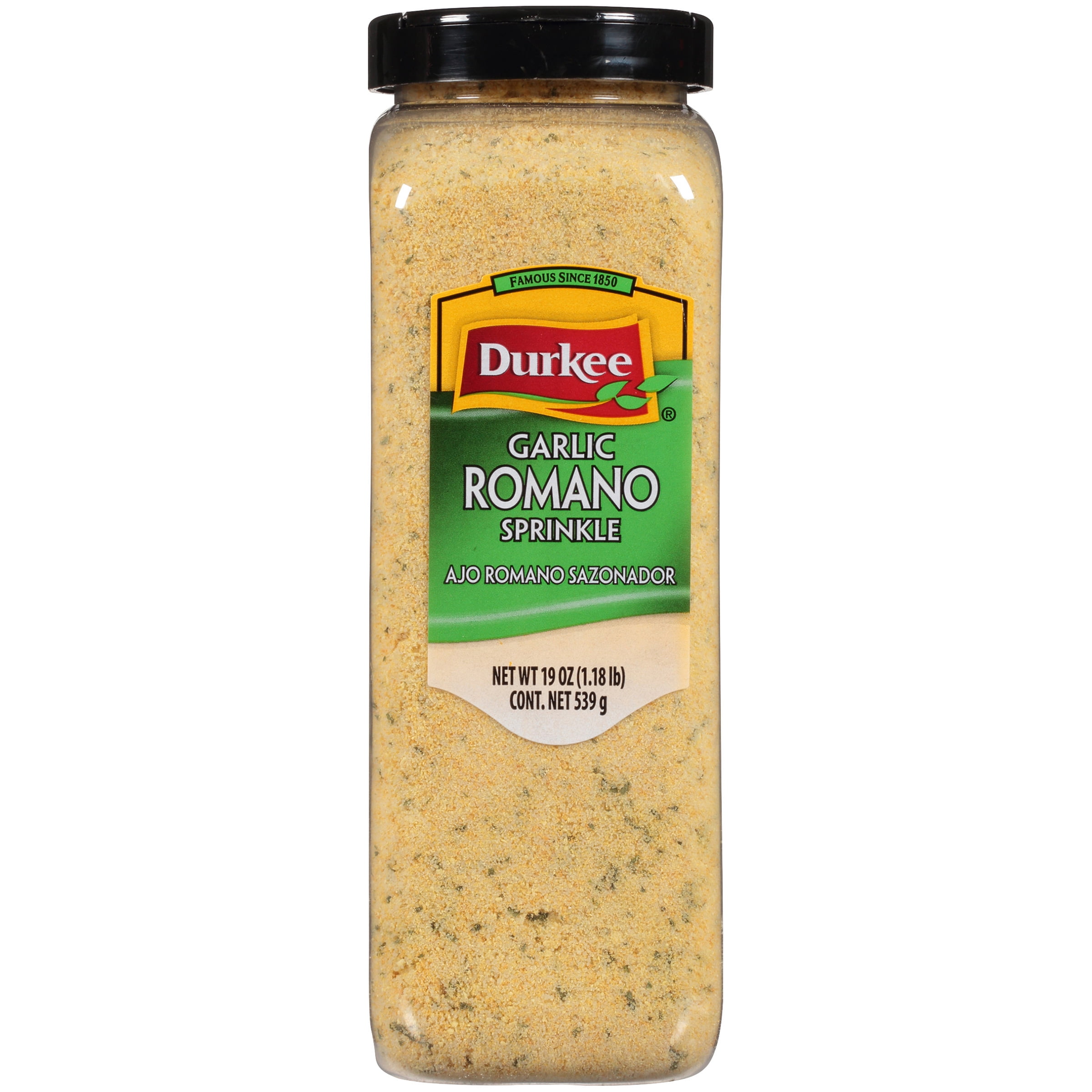 Durkee® Garlic Romano Sprinkle 19 oz. Shaker