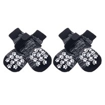 GASTROPOD Dog Shoes,Waterproof Floral Layer Dog Boots,Anti-Slip Sole Paw Protector for Your Furry Friend