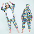 thumbnail image 1 of Pijamas de unicornio de franela para niños, Onesies con capucha, pijamas de dibujos animados de animales para niños, pijamas de Panda para niñas, ropa de dormir para niños, Otoño e Invierno xuanjing unisex, 1 of 2