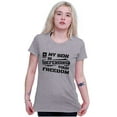 thumbnail image 4 of US Army Logo My Son Defending Freedom Women's T Shirt Ladies Tee Brisco Brands S, 4 of 5