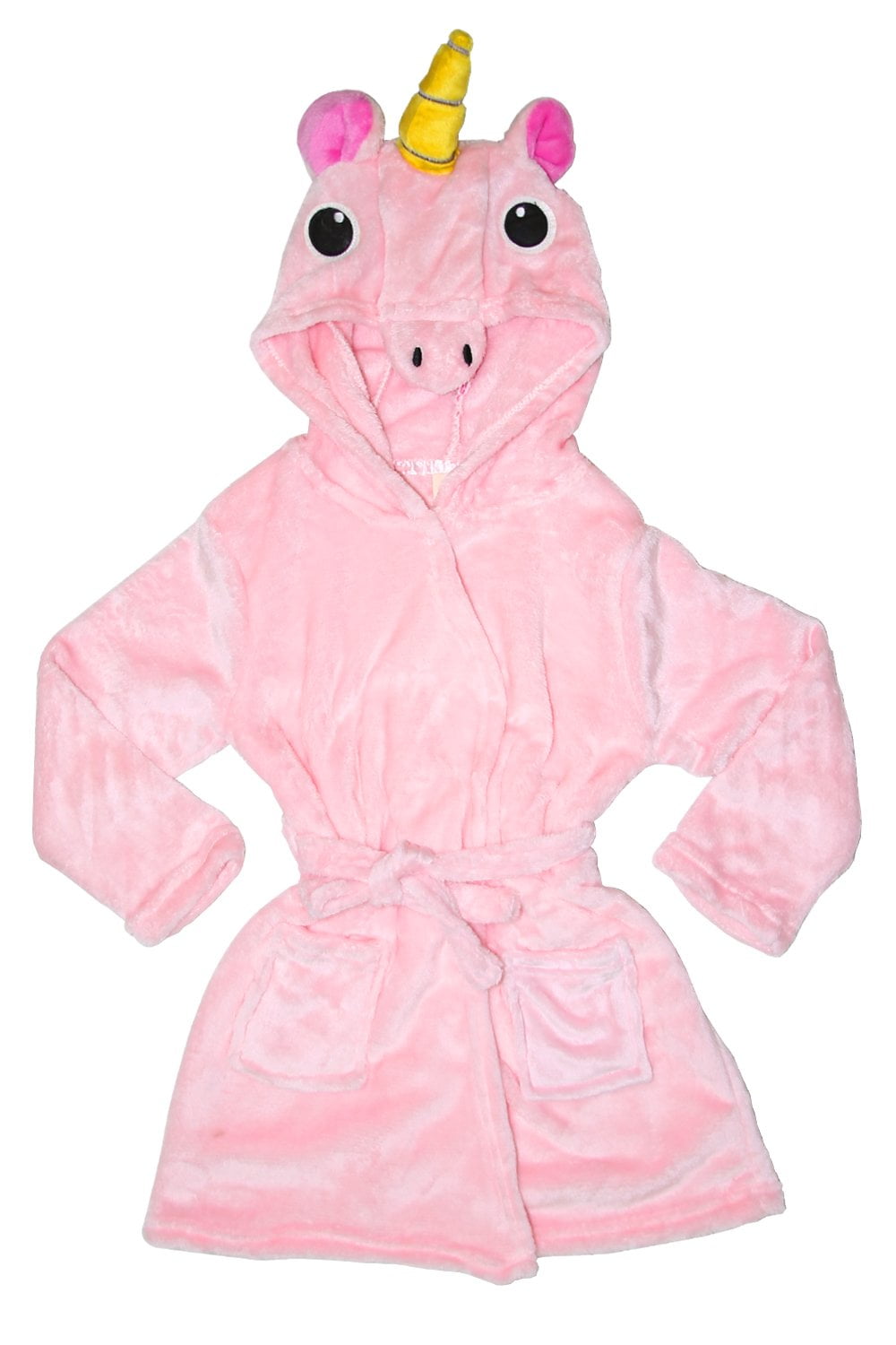 Unicorn Bathrobes For Baby Robe Toddler Hooded Bathrobe Sleepwear For Baby and Toddler | Pink Unicorn, Size X-Large