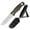 Black, variant on Kizer Polaris Fixed Blade Knife 1095 Blade G10 Handle Camping with Adjustable Sheath, 1100A2