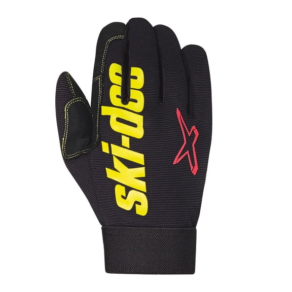 Ski-Doo  X-Team Crew Snowmobile Gloves Lightweight Soft Durable Flexible Black - XX-Large 4462971490
