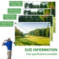 thumbnail image 3 of 1pc HD Polyester Golf Practice Screen - Silent Impact, Durable, Anti-Strike, for Indoor/Outdoor Training, Multi Sizes 118in X 118in, 3 of 6