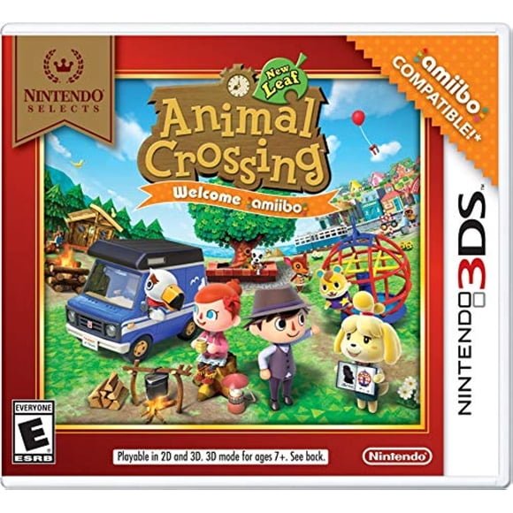 Juego Nintendo Animal Crossing New Leaf Welcome amiibo 3DS