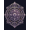 Purple, Pattern 18, variant on ODIKA 4'x6' Machine Washable Non-Slip Area Rug, Antique Eggplant High Traffic Rug, Purple, 1121416