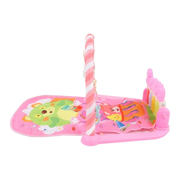 Kick And Play Piano Gym Mat, Suave, Educativo Temprano, Colores Brillantes, Desarrollo Sensorial, Gimnasios Para Bebés, Tapetes De Juego Con Luces De Canciones De Cuna Para Bebés