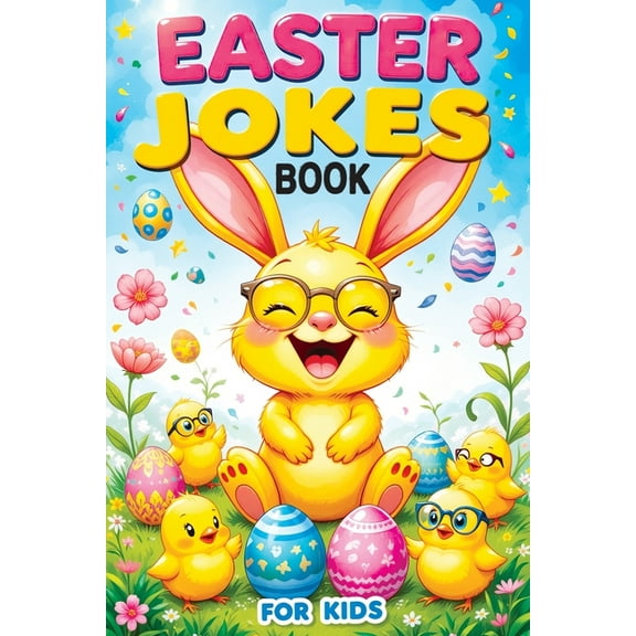 Easter Jokes Book for Kids: Basket Stuffer Gift for Girls and Boys, Fun & Silly Riddles and Activity Book - Try Not to L, (Paperback)