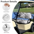 thumbnail image 6 of Aplkyhs Tribal Floral Print Universal Golf Cart Seat Cover, Golf Cart Seat Towl Blanket, Golf Cart Covers for 2-Person Seats Club Car, Golf Cart Accessories Golf Gifts for Men Soft and Comfortable, 6 of 7