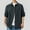 B_ Dark Gray, variant on YLSDY Mens Casual Long Sleeve Blouse Shirt Solid Color Texture Button Up Dressy T-Shirts Plus Size Lapel Loose Tee Top Black XL