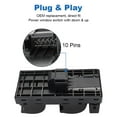 thumbnail image 4 of Master Power Window Switch Control Button For Audi A4 B6 Audi A4 B7 8ED959851, 4 of 12