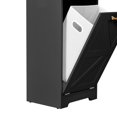 thumbnail image 6 of DWVO Tilt Out Laundry Hamper Cabinet with Removable Laundry Basket and 3 Shelves, Black, 6 of 8