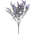 thumbnail image 2 of Sinhoon 8 Bundles Artificial Lavender Flowers Outdoor Fake Plants UV Resistant Plants Faux Plastic Plants for Outdoor Indoor Home Window Garden Wedding Porch Box Hanging Plants Decor (Purple), 2 of 15