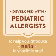 Happy Baby Organics Nutty Blends Stage 2, Bananas & Almond Butter and Bananas & Peanut Butter Organic Baby Food, 8 Ct
