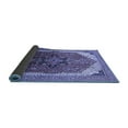thumbnail image 2 of Ahgly Company Indoor Square Oriental Blue Industrial Area Rugs, 4' Square, 2 of 4