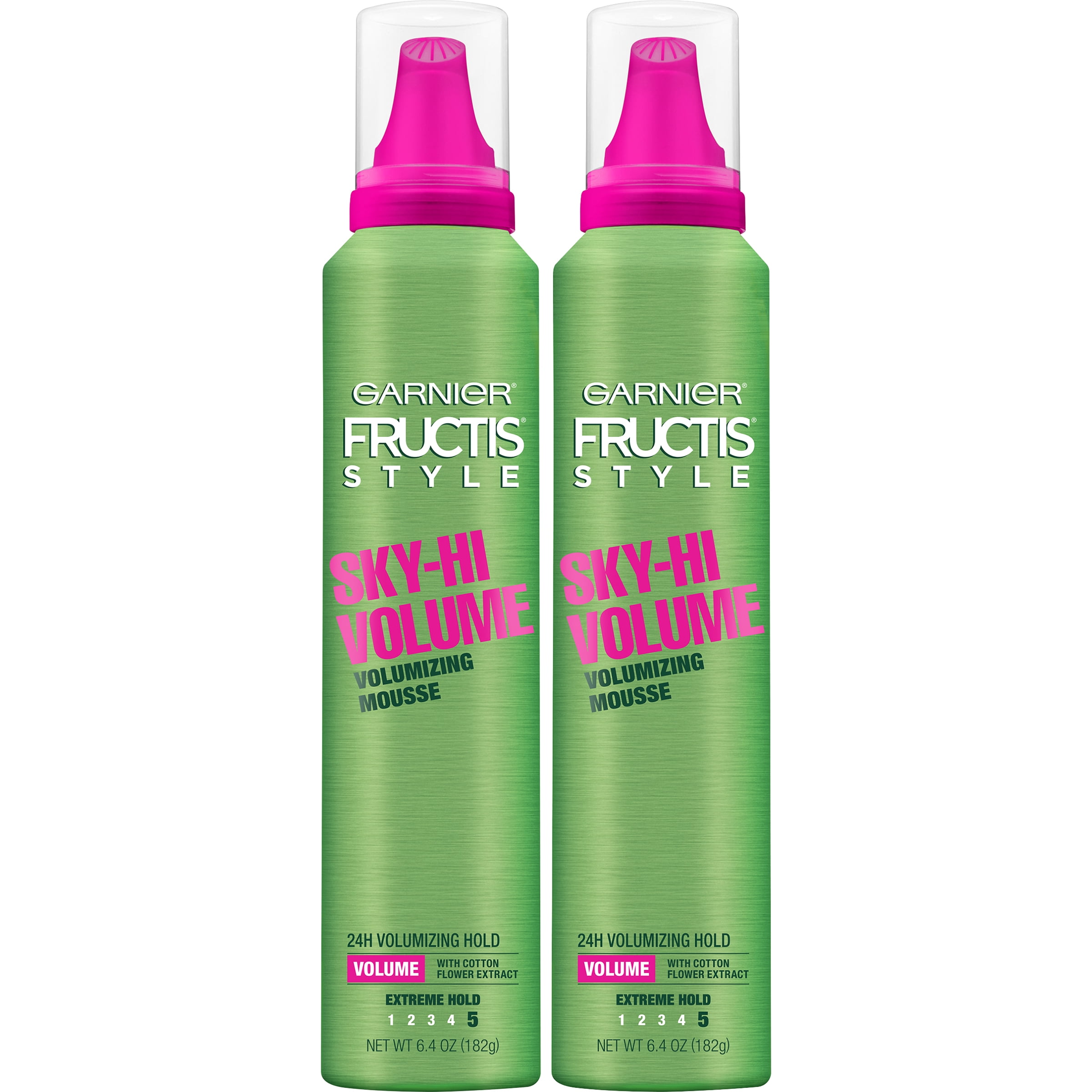 Garnier Fructis Style Sky-Hi Volume Volumizing Mousse, 2 count