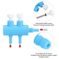 thumbnail image 1 of Aquarium Air Splitter, Independent Fish  Splitter Adjustable  For Single Hole Air Pump, 1 of 8