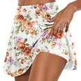 thumbnail image 1 of Gibobby faldas largas de mujer casuales informal diario para mujer Tenis Yoga Deporte Falda Pantalones cortos Falda(Beige, M), 1 of 4