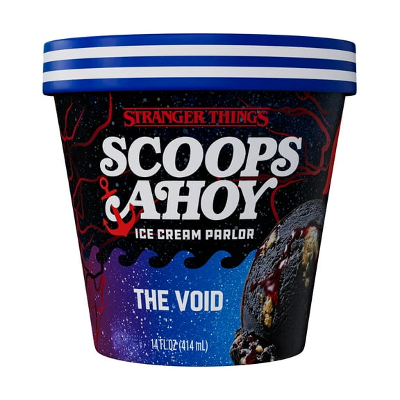 Scoops Ahoy The Void Cookie Ice Cream, 14 fl oz Stranger Things Netflix