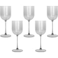 thumbnail image 3 of PLASTICPRO 12 Oz Plastic Wine Glasses 25-Pc Disposable Wine Glasses Drinking Set, 3 of 6