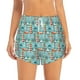 thumbnail image 2 of Balery Sea Lighthouse Pantalones cortos deportivos para mujer con forro y dos bolsillos, elásticos, para entrenamiento, gimnasio, yoga-X-Large, 2 of 7