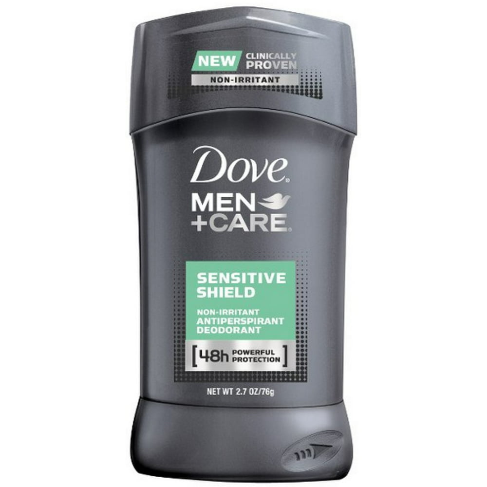 Dove Men+Care Antiperspirant Deodorant, Sensitive Shield 2.7 oz (Pack ...