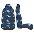 thumbnail image 4 of Fotbe Space Dinosaur Pattern Automotive Seat Covers for Cars Trucks and SUVs – Car Seat Covers for Front Seats,Protective Seat Covers,Vehicle Seat Covers, Set of 2, 4 of 9