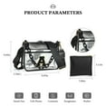 thumbnail image 2 of YOOLIFE Initial Clear Bag for Stadium Events, Clear Bag Stadium Approved Clear Crossbody Bag Clear Purse Clear Stadium Bag Gifts for Women, 2 of 7