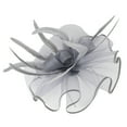 thumbnail image 2 of IDALL Fascinators Hats Tea Party Hats Women's Elegant Hat Strap Flower Feather Party Hat Hair Clip Headband Accessory Party Hats Fascinator Headband Gray One Size, 2 of 7