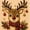 Christmas Reindeer, variant on Christmas Decor Santa Pearl Art Kit for Adults | Diamond Painting Kit With Frame, DIY Home Decor Wall Art, Beginner DIY Seasonal Party Gift
