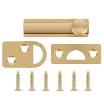 HONMEET  Slide Locks Iron Door Latch Home Security Replacement Bolts 1 Set