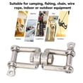 thumbnail image 4 of 【título】 Conector Marino De Doble Grillete Giratorio Para Barcos De Acero Inoxidable Para Barcos Y Yates, 4 of 7
