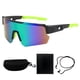 thumbnail image 1 of Gafas para Bicicleta Gafas Versátiles A Prueba Viento (película Verde Con Marco Negro), 1 of 9