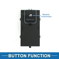 thumbnail image 3 of Interruptor de ventana eléctrica lateral delantero Unique Bargains para Chevrolet Sonic Trax 2013-2016 No.95188248, 3 of 7